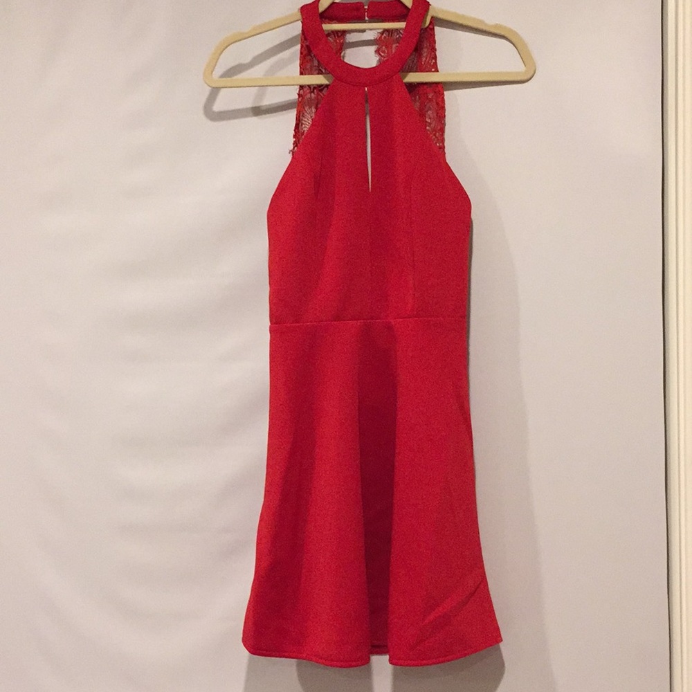 NWOT never worn amazing red dress!!! - Picture 2 of 4